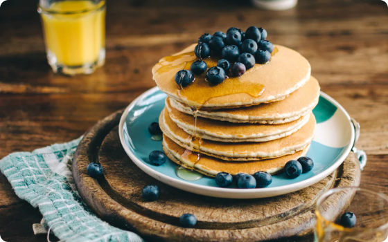 Blueberry Buttermilk Pancake